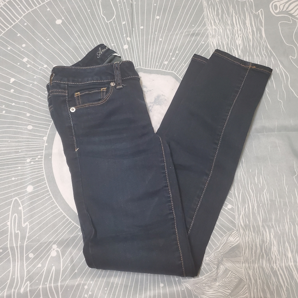 American Eagle Skinny Jeans, Size 0